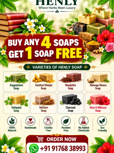 HENLY 4+1 Soap Offer – Choose Any 5 Soaps