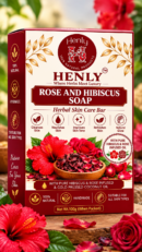Rose & Hibiscus Soap - 100g