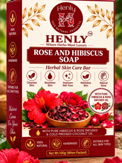 Rose & Hibiscus Soap - 100g